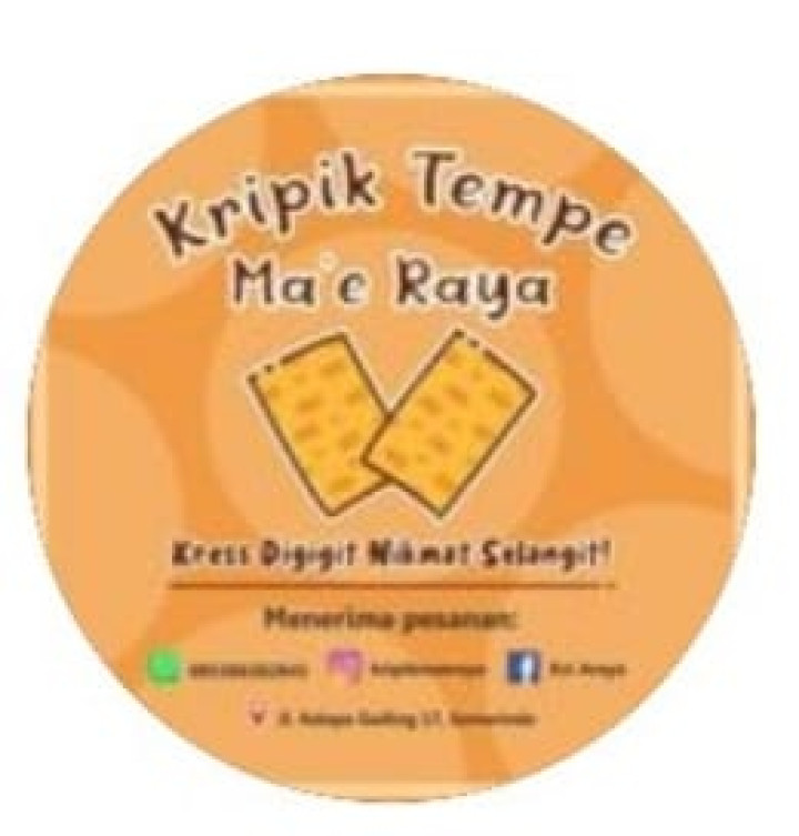 Kripik Tempe Ma'e Raya