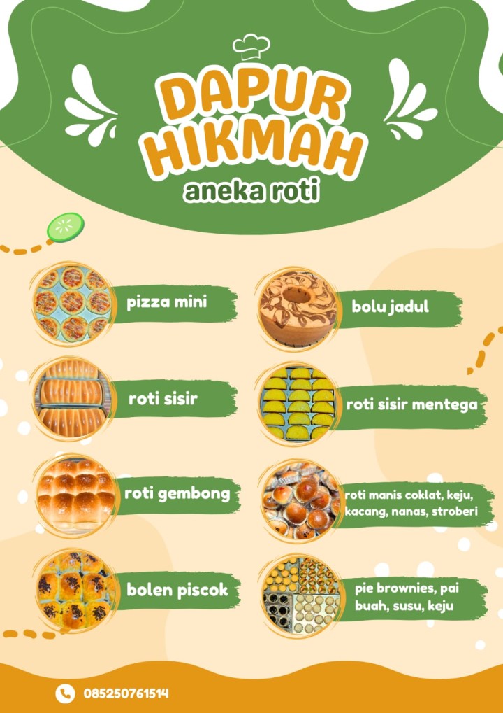 DAPUR HIKMAH, Anek Roti